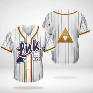 Link 1986 Custom Name Baseball Jersey Shirt