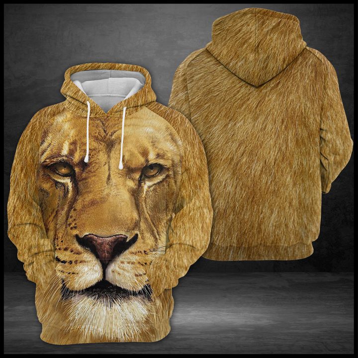 Lion Face 3D Printed Hoodie/Zipper Hoodie - 146a70a5380c Lion Face 3D Printed Hoodie/Zipper Hoodie - 146a70a5380c