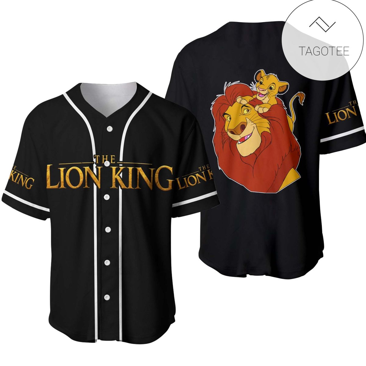 Lion King Disney Gift Baseball Jersey- Tagotee Lion King Disney Gift Baseball Jersey- Tagotee