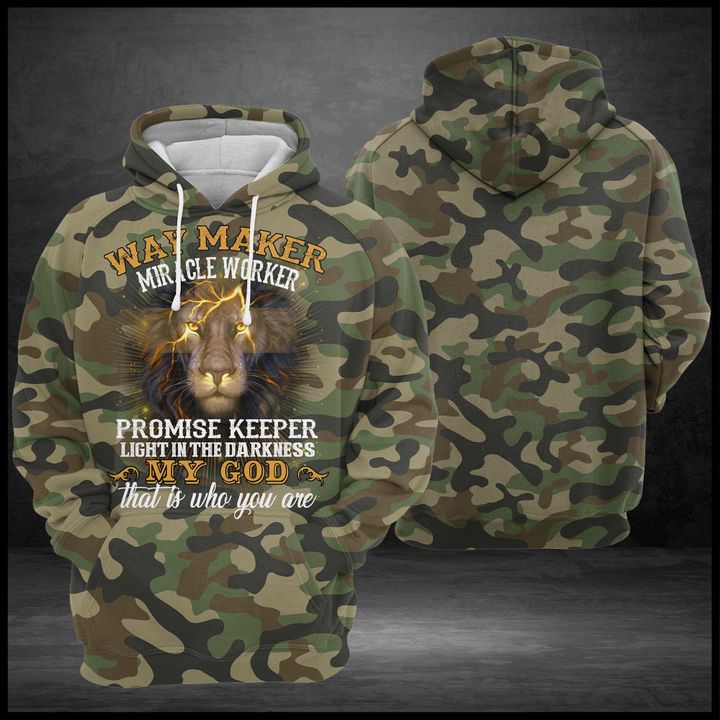 Lion Way Maker 3D Printed Hoodie/Zipper Hoodie - 421efa5d5224 Lion Way Maker 3D Printed Hoodie/Zipper Hoodie - 421efa5d5224