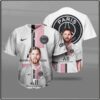 Lionel Messi Psg Paris Saint Germain Baseball Jersey Shirt