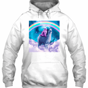Llama And Cat 3D Hoodie For Men Women All Over 3D Printed Hoodie - 844a67ef35de