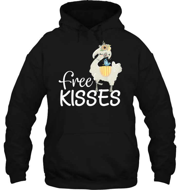 Llama Free Kisses 3D Hoodie For Men Women All Over 3D Printed Hoodie - 717fa38cb96e Llama Free Kisses 3D Hoodie For Men Women All Over 3D Printed Hoodie - 717fa38cb96e