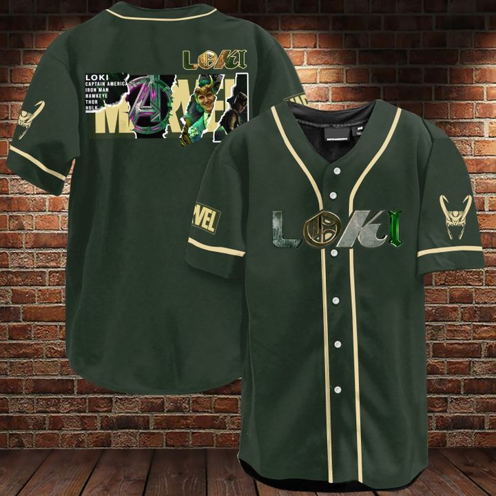 Loki Baseball Jersey Loki Baseball Jersey