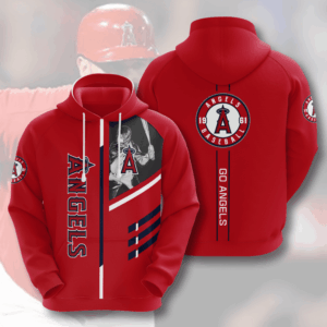 Los Angeles Angels 3D Hoodie - 7e05f49af0c8