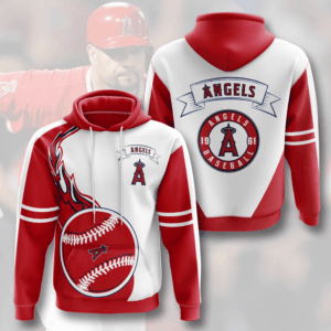 Los Angeles Angels 3D Hoodie - 86b1a90d3650