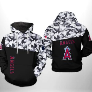 Los Angeles Angels MLB Camo Veteran 3D Printed Hoodie/Zipper Hoodie - a1e1b39ab9e6