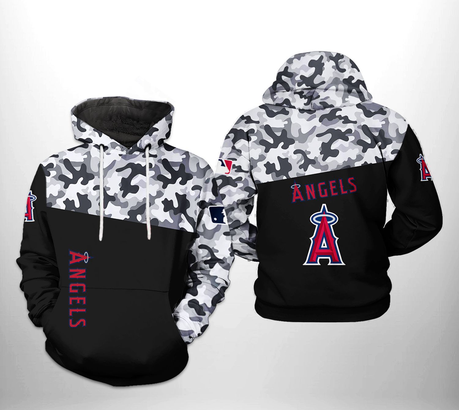 Los Angeles Angels MLB Camo Veteran 3D Printed Hoodie/Zipper Hoodie - a1e1b39ab9e6 Los Angeles Angels MLB Camo Veteran 3D Printed Hoodie/Zipper Hoodie - a1e1b39ab9e6