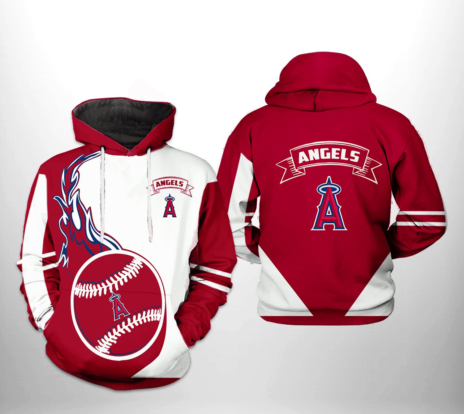 Los Angeles Angels MLB Classic 3D Printed Hoodie/Zipper Hoodie - 738c9f3c164c Los Angeles Angels MLB Classic 3D Printed Hoodie/Zipper Hoodie - 738c9f3c164c