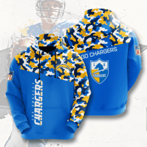 Los Angeles Chargers 3D Hoodie - 530951746a86