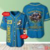 Los Angeles Chargers 3D Personalized Baseball Jersey Shirt