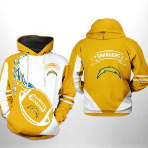Los Angeles Chargers NFL Classic 3D Printed Hoodie/Zipper Hoodie - 3e23496c57ce