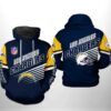 Los Angeles Chargers NFL Team 3D Printed Hoodie/Zipper Hoodie - a387f419e4a4