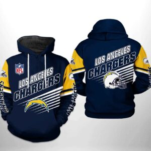Los Angeles Chargers NFL Team 3D Printed Hoodie/Zipper Hoodie - a387f419e4a4