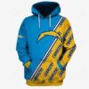 Los Angeles Chargers Ncaa Football Many Logo 3d Hoodie For Men For Women Los Angeles Chargers All Over Printed Hoodie. Los Angeles Chargers 3d Shirt - 6583b7c6ac0d