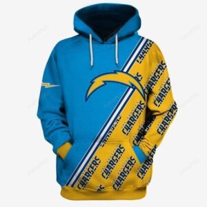 Los Angeles Chargers Ncaa Football Many Logo 3d Hoodie For Men For Women Los Angeles Chargers All Over Printed Hoodie. Los Angeles Chargers 3d Shirt - 6583b7c6ac0d