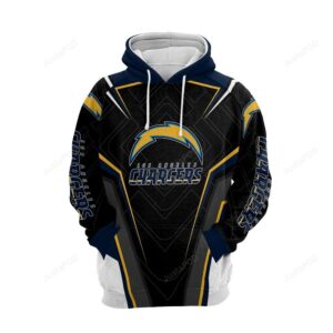 Los Angeles Chargers Nfl Football Balls Black Blue 3d Hoodie For Men For Women Los Angeles Chargers All Over Printed Hoodie. Los Angeles Chargers 3d Shirt - b93a9d189649