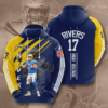 Los Angeles Chargers Philip Rivers 3D Hoodie Sweatshirt For Fans Men Women All Over Printed Hoodie - 311164e955a5