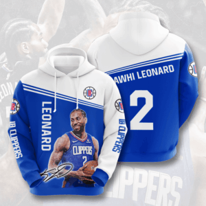 Los Angeles Clippers Kawhi Leonard 3D Hoodie Sweatshirt For Fans Men Women All Over Printed Hoodie - c47534bd979b