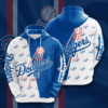 Los Angeles Dodgers 3D Hoodie - 01161510303d