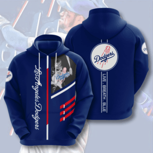 Los Angeles Dodgers 3D Hoodie - 3e7264d68994