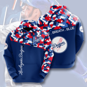 Los Angeles Dodgers 3D Hoodie - a18de915cfd9