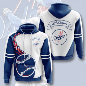Los Angeles Dodgers 3D Hoodie - aba32e641c68