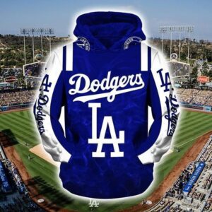 Los Angeles Dodgers Baseball Pullover And Zippered Hoodies Custom 3D Graphic Printed 3D Hoodie All Over Print Hoodie For Men For Women - 90da203d7df6