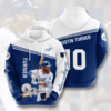 Los Angeles Dodgers Justin Turner 3D Hoodie Sweatshirt For Fans Men Women All Over Printed Hoodie - 2c8f40dc45f6
