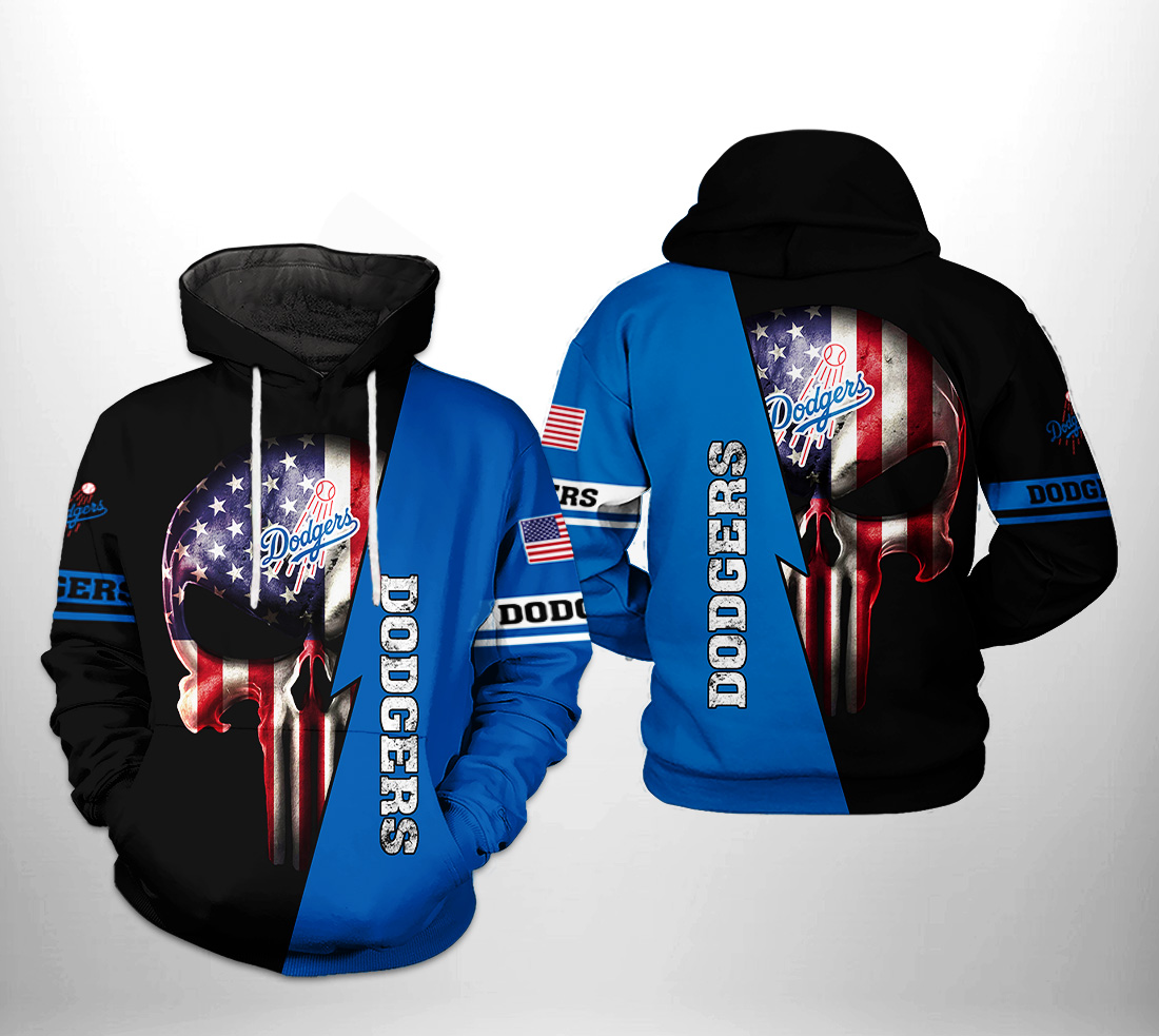 Los Angeles Dodgers MLB US Flag Skull 3D Printed Hoodie/Zipper Hoodie - 77dabbe870e6 Los Angeles Dodgers MLB US Flag Skull 3D Printed Hoodie/Zipper Hoodie - 77dabbe870e6