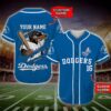 Los Angeles Dodgers Mlb Personalized Baseball Jersey