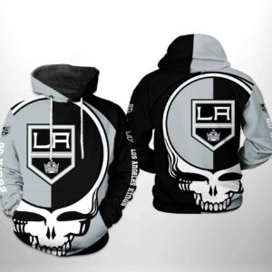 Los Angeles Kings NHL Grateful Dead 3D Printed Hoodie/Zipper Hoodie - 88dcc2f93a6e