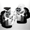 Los Angeles Kings NHL Team Skull 3D Printed Hoodie/Zipper Hoodie - 385a4813f234
