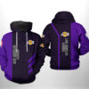 Los Angeles Lakers NBA 3D Printed Hoodie/Zipper Hoodie - 4077ad9c3c92