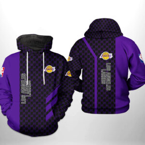 Los Angeles Lakers NBA 3D Printed Hoodie/Zipper Hoodie - 4077ad9c3c92