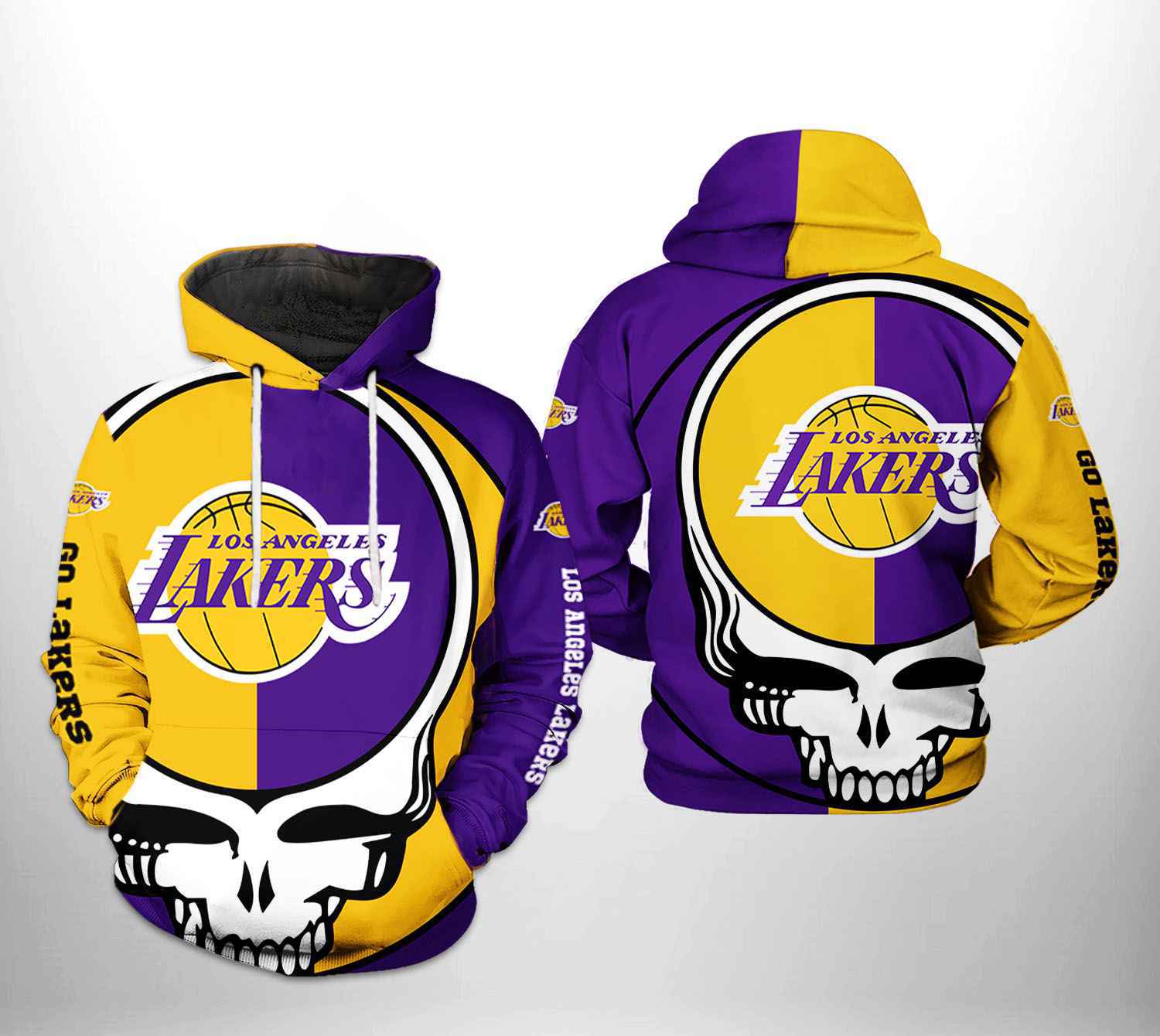 Los Angeles Lakers NBA Grateful Dead 3D Printed Hoodie/Zipper Hoodie - 54309faca0c6 Los Angeles Lakers NBA Grateful Dead 3D Printed Hoodie/Zipper Hoodie - 54309faca0c6
