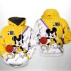 Los Angeles Lakers NBA Mickey 3D Printed Hoodie/Zipper Hoodie - 0e3196e0a873