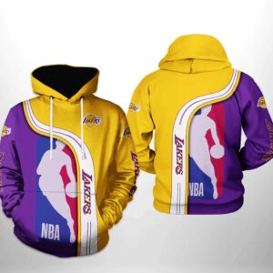 Los Angeles Lakers NBA Team 3D Printed Hoodie/Zipper Hoodie - cddfc950876f