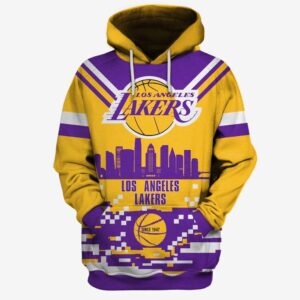 Los Angeles Lakers Nba Pullover And Zippered Hoodies Custom 3D Graphic Printed 3D Hoodie All Over Print Hoodie Sweatshirt For Fans Men Women - ac00f5370ffe