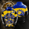 Los Angeles Rams 3D Hoodie - 50cf18de1571