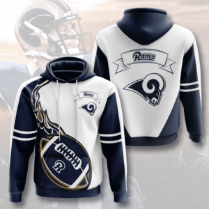 Los Angeles Rams 3D Hoodie - 5fb39a3fc52e