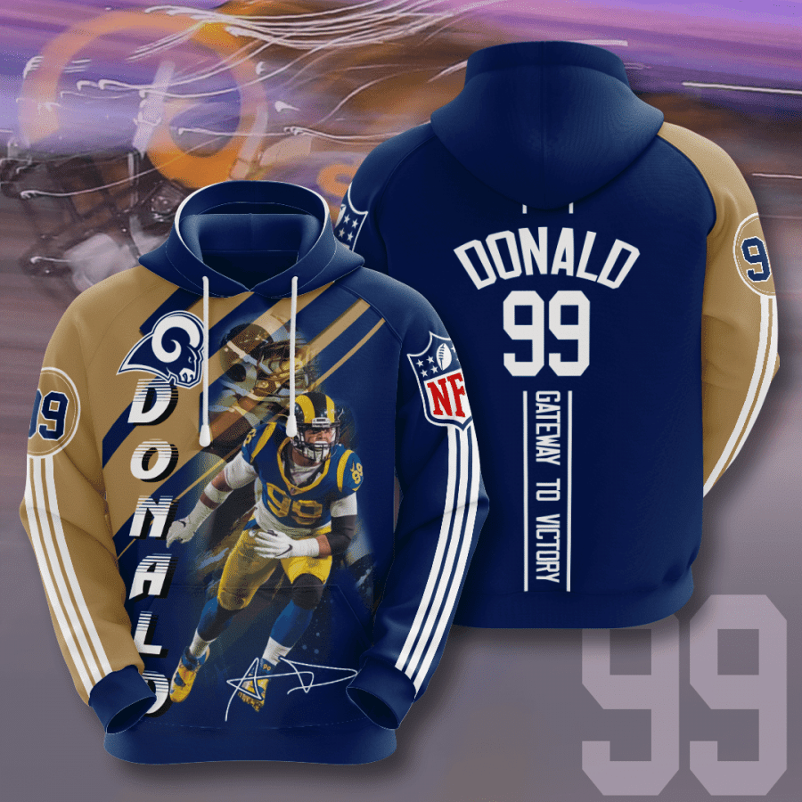 Los Angeles Rams 3D Hoodie - aa750969d925 Los Angeles Rams 3D Hoodie - aa750969d925