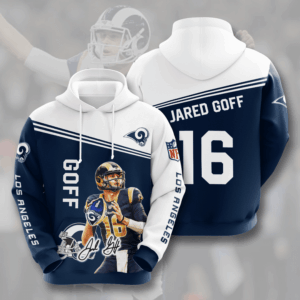 Los Angeles Rams 3D Hoodie - b37383c5251c