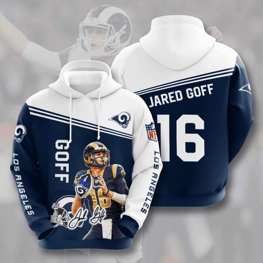 Los Angeles Rams 3D Hoodie - b37383c5251c Los Angeles Rams 3D Hoodie - b37383c5251c
