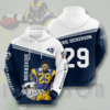 Los Angeles Rams Eric Dickerson 29 3D Hoodie - 786a1b1ff5d4