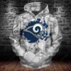 Los Angeles Rams Football Pullover And Zippered Hoodies Custom 3d Graphic Printed 3d Hoodie For Men For Women - b6dbbcacf8f6