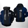 Los Angeles Rams NFL 3D Printed Hoodie/Zipper Hoodie - 6db04b1a4332