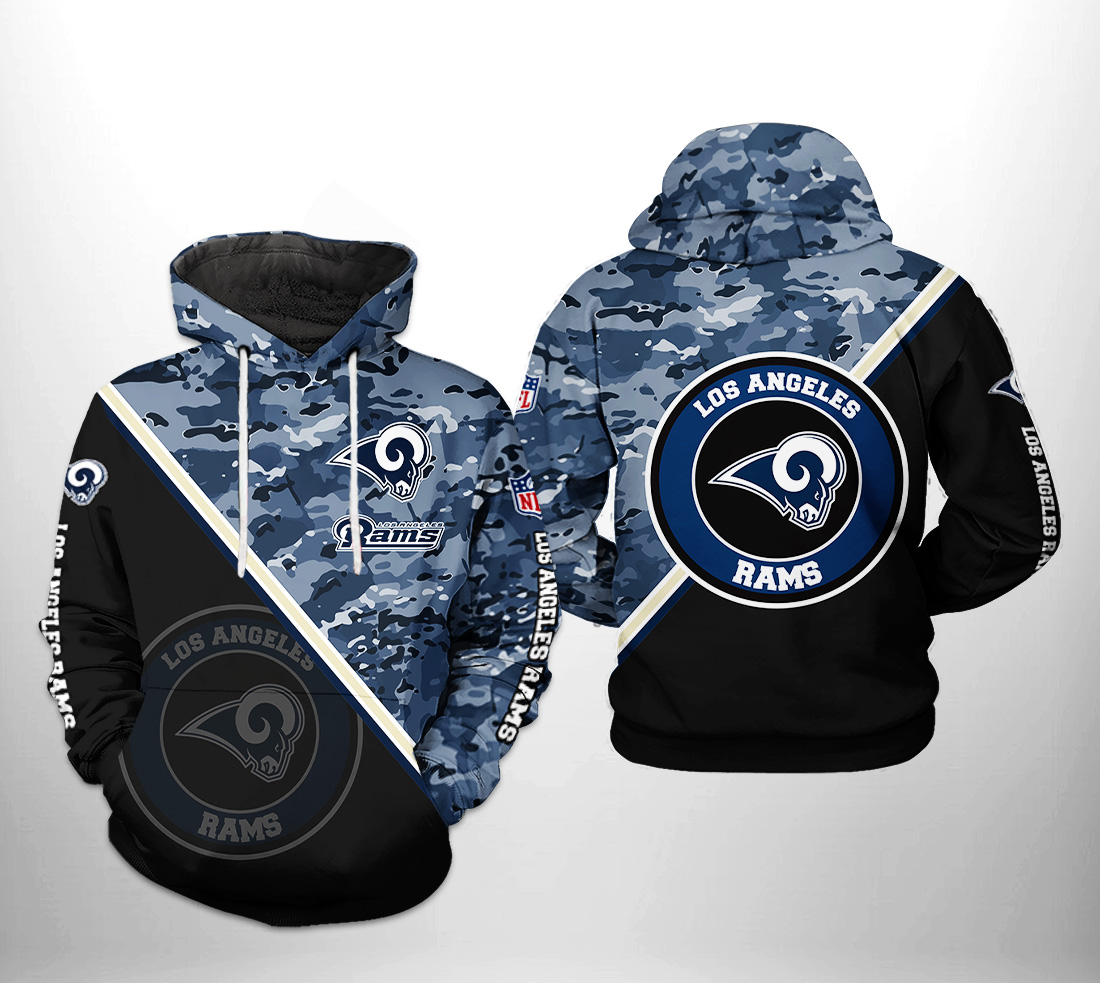 Los Angeles Rams NFL Camo Team 3D Printed Hoodie/Zipper Hoodie - dedea7bc1862 Los Angeles Rams NFL Camo Team 3D Printed Hoodie/Zipper Hoodie - dedea7bc1862