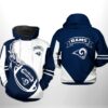 Los Angeles Rams NFL Classic 3D Printed Hoodie/Zipper Hoodie - 53e6c1bf80e8