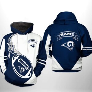 Los Angeles Rams NFL Classic 3D Printed Hoodie/Zipper Hoodie - 53e6c1bf80e8
